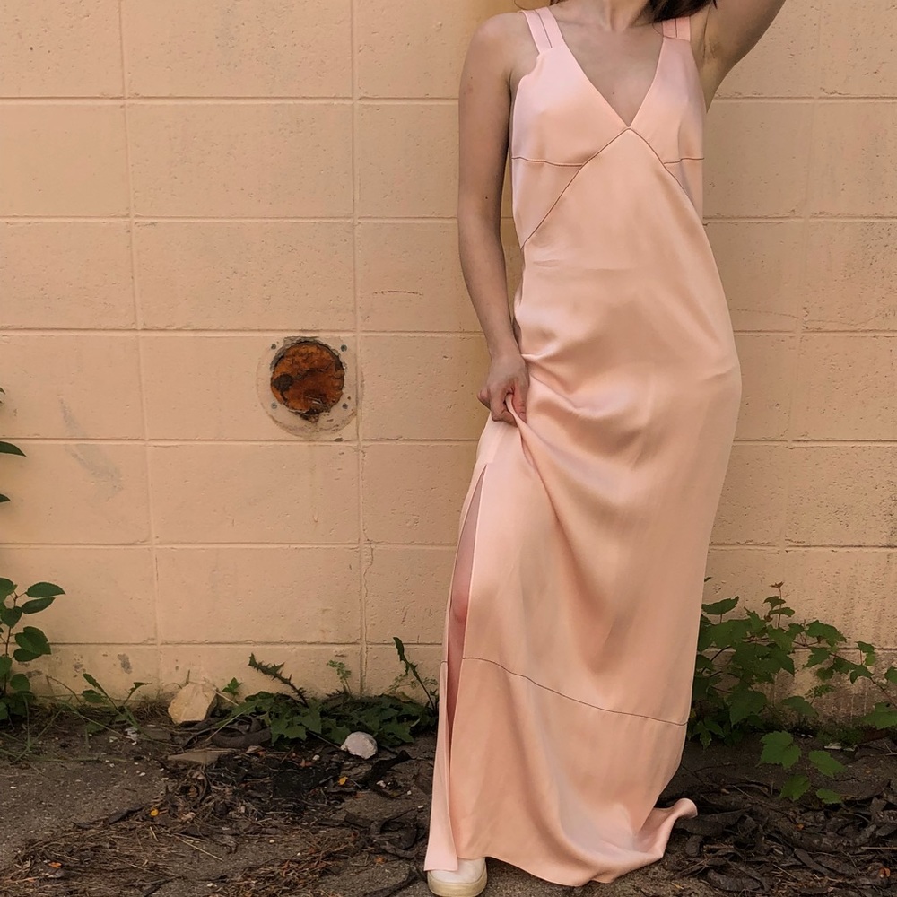 ZARA STUDIO silk slip dress, new with tags (NWT)